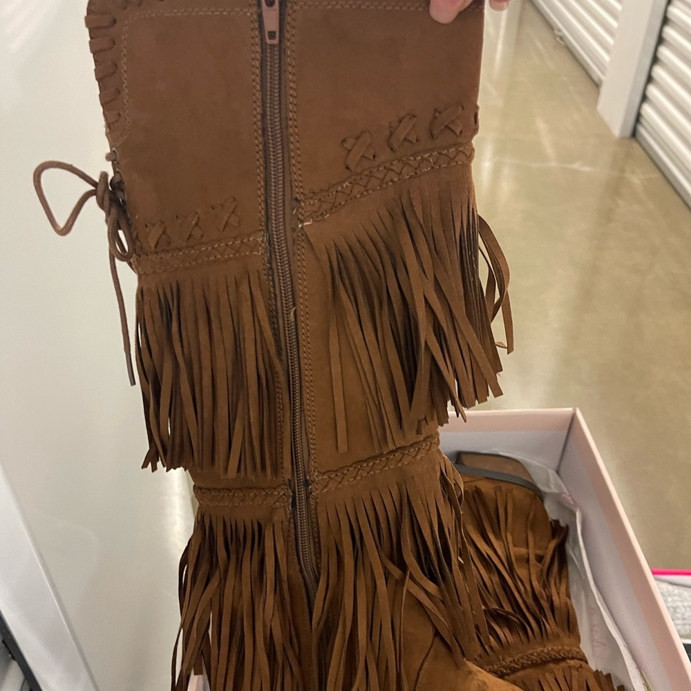 G-Funk fringe cowboy boots